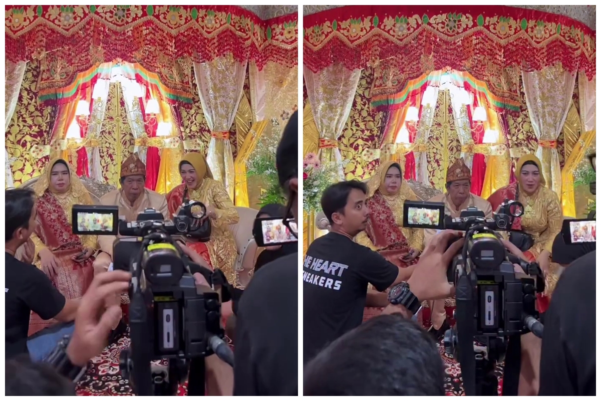 9 Potret kompak Kiwil bareng istri dan mantan di pernikahan anak keduanya, akur hingga nyanyi bareng