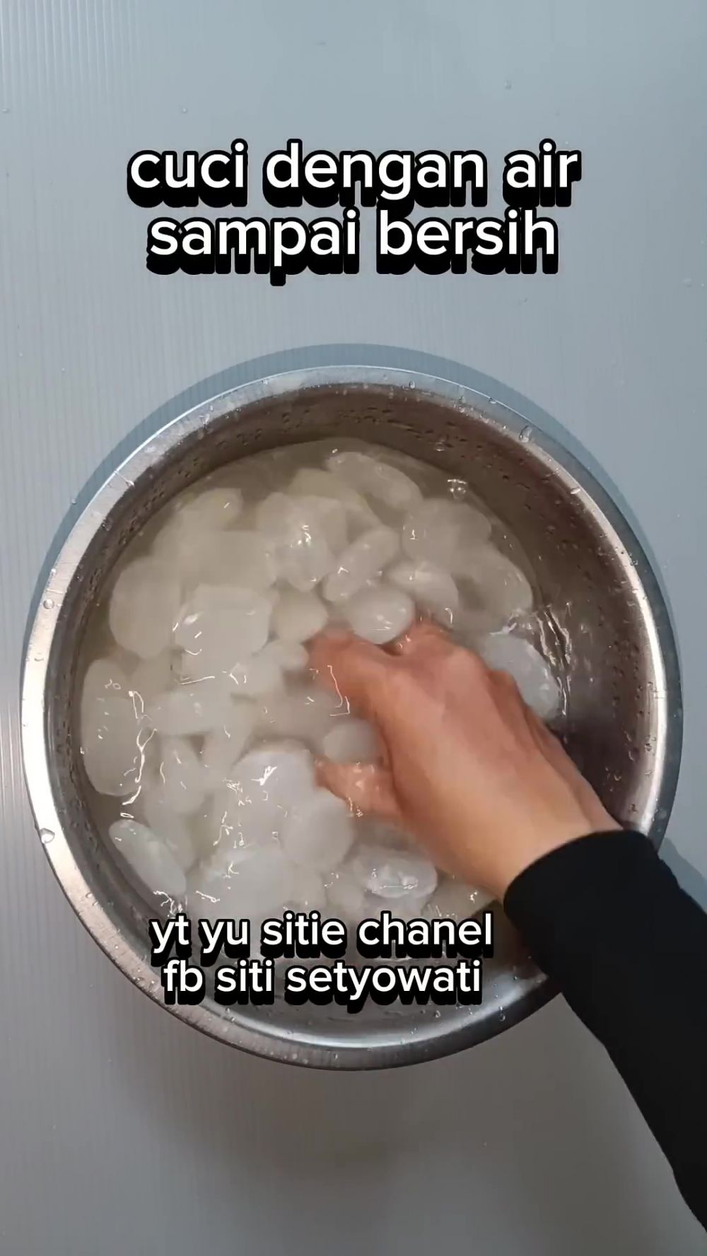 Sering dapat kolang-kaling asam dan berlendir? Cuci dengan 1 bahan dapur ini biar lebih bersih kesat