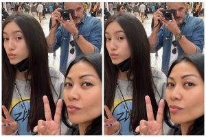 Bak pinang dibelah dua, begini 9 potret kebersamaan Anggun C Sasmi dan putrinya