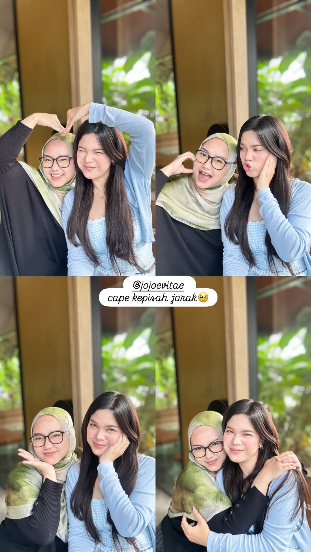 Reunian usai viral 15 tahun lalu, 9 potret Sinta dan Jojo Keong Racun dipuji bak ABG di usia 34 tahun