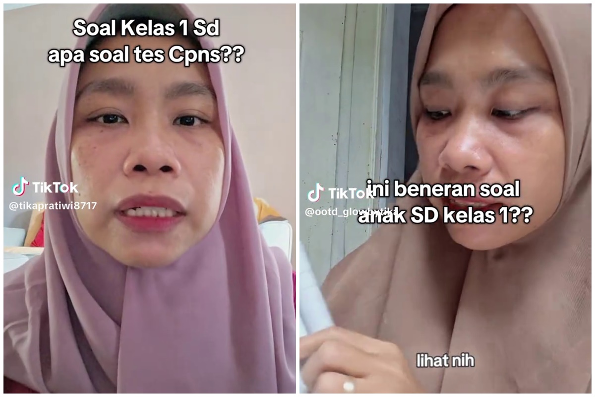 Viral ibu keluhkan soal anak kelas 1 SD, bahasa yang rumit bikin wali murid ngelus dada