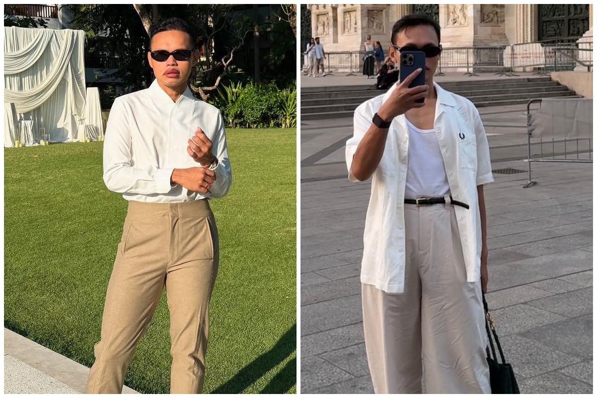 9 Potret terbaru Wanda Hara kini tampil beda dengan jenggot, penampilannya jadi kian maskulin