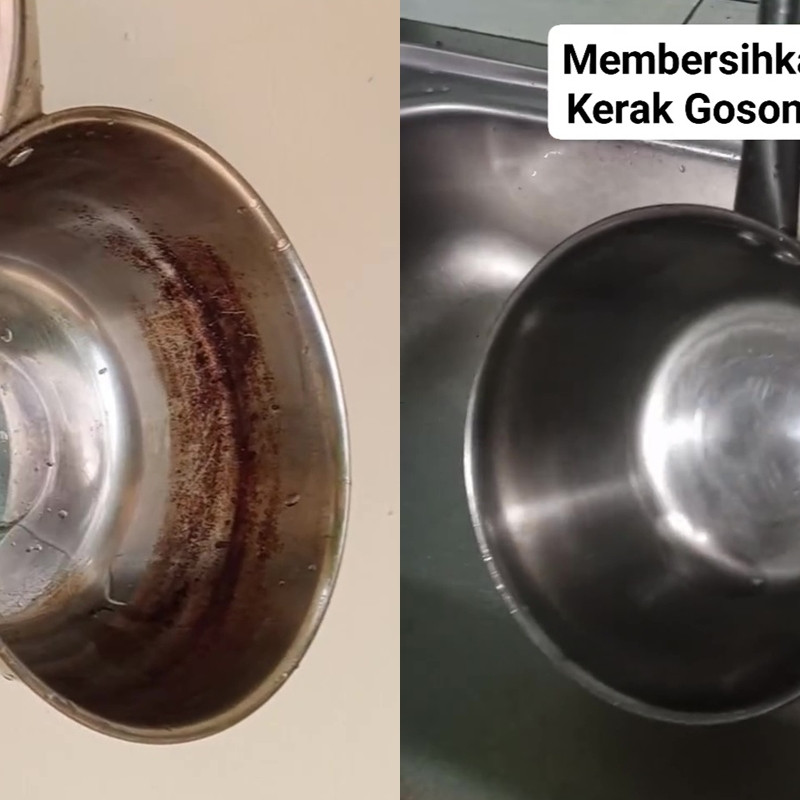 Lupa saat masak atau manasin sayur berujung bikin panci gosong, ini solusinya agar kinclong lagi