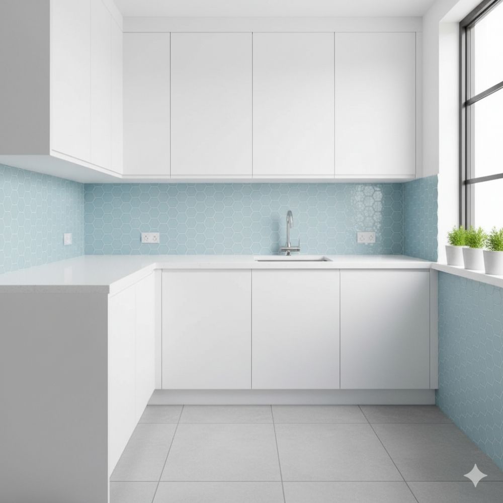 7 Ide desain meja dapur leter L sederhana, bikin dapur makin fungsional, rapi, dan nyaman