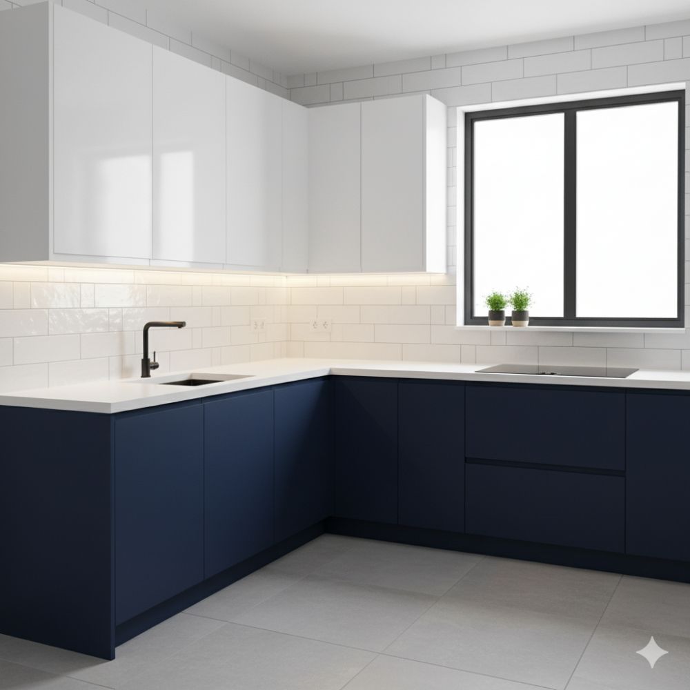 7 Ide desain meja dapur leter L sederhana, bikin dapur makin fungsional, rapi, dan nyaman