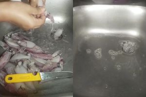 Wastafel bau amis usai dipakai membersihkan seafood? Segera atasi pakai sabun dan 2 bahan dapur ini