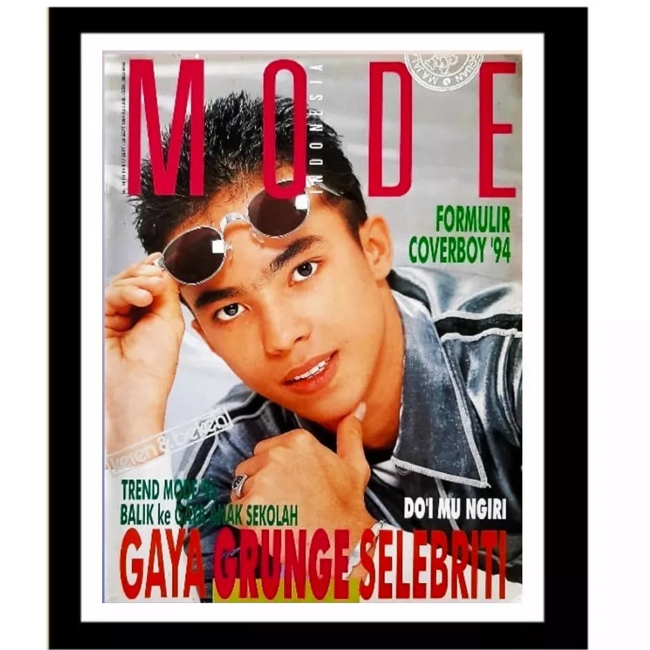 Ayah kandung Shalom Razade anak Wulan Guritno ini ternyata model era 90-an, intip 9 potret lawasnya