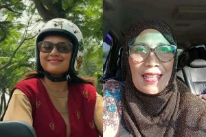 Indah Permatasari beri respons santai usai ibunya sebut tak level dengan rumah dan mobil Arie Kriting