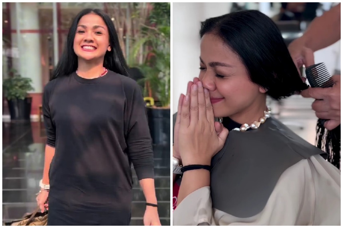 7 Tahun rambutnya panjang, ini 9 potret Nirina Zubir potong rambut pendek, tujuannya mulia