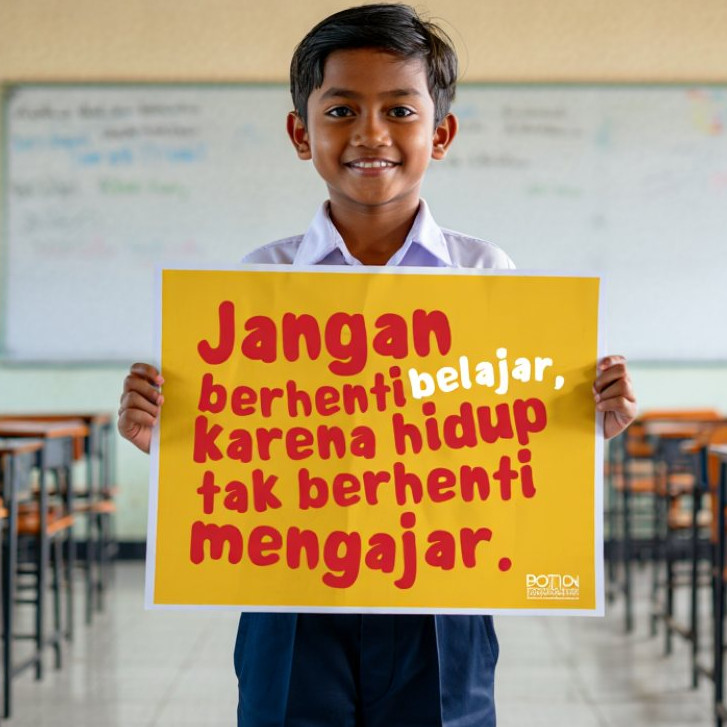 100 Kata-kata poster pendidikan 2025 yang inspiratif, singkat, dan mudah diingat