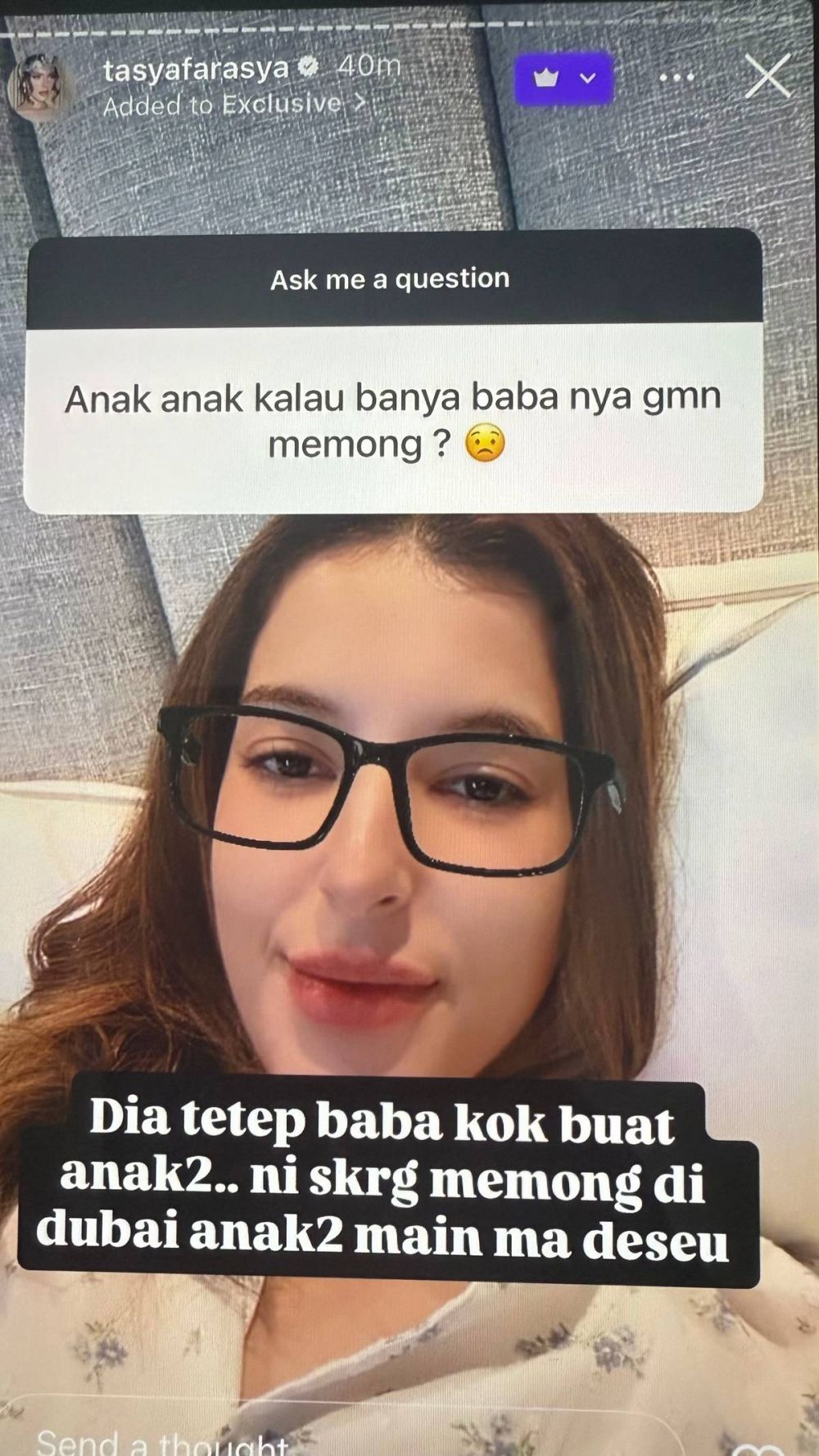 Rumah tangga kandas dan Ahmad Assegaf dituding gelapkan aset, ini 5 pernyataan santai Tasya Farasya