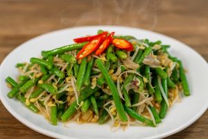 Tumisan anti lembek, trik mudah masak kacang panjang tetap hijau segar