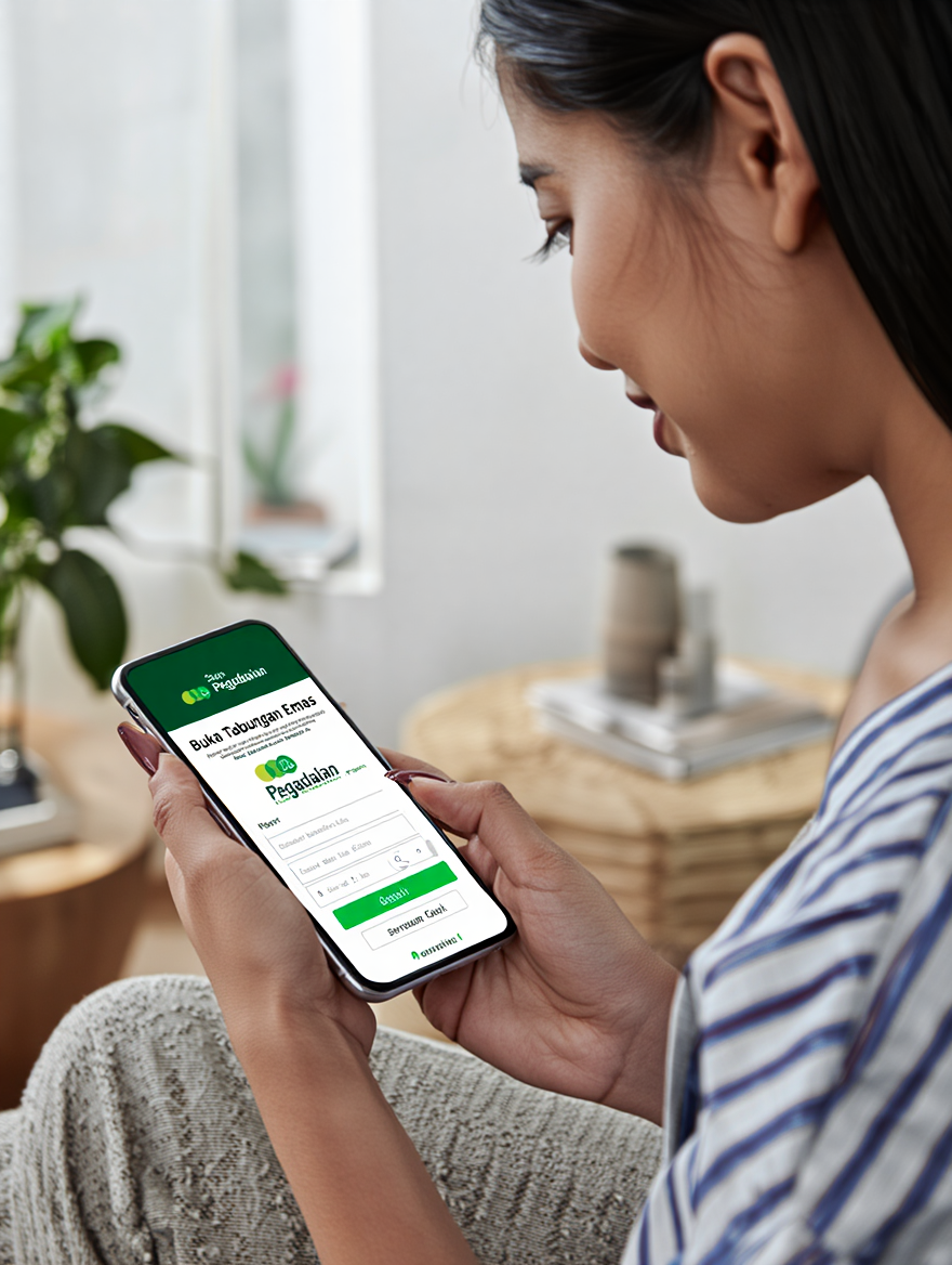 Cara menabung emas di Pegadaian 2025, mudah, aman, dan cocok untuk pemula