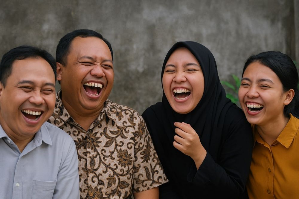 100 Kata-kata lucu bahasa Jawa terbaru, hiburan sederhana yang selalu bikin ngakak