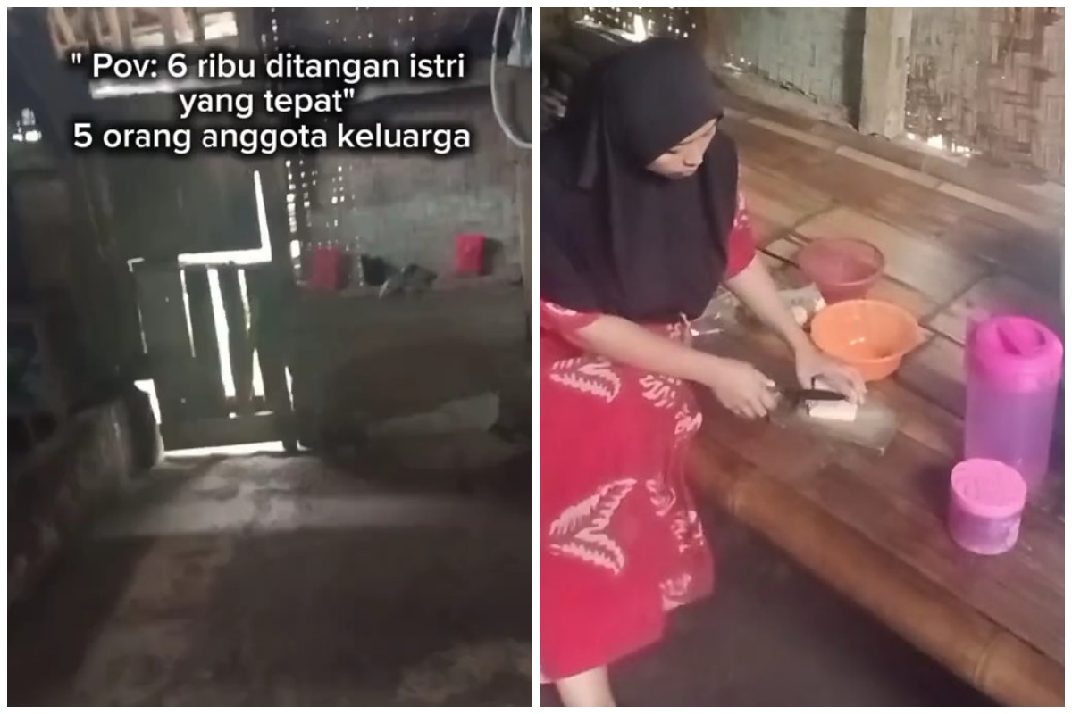 Viral emak-emak belanja masakan Rp6 ribu cukup untuk 5 anggota keluarga, iritnya kebangetan