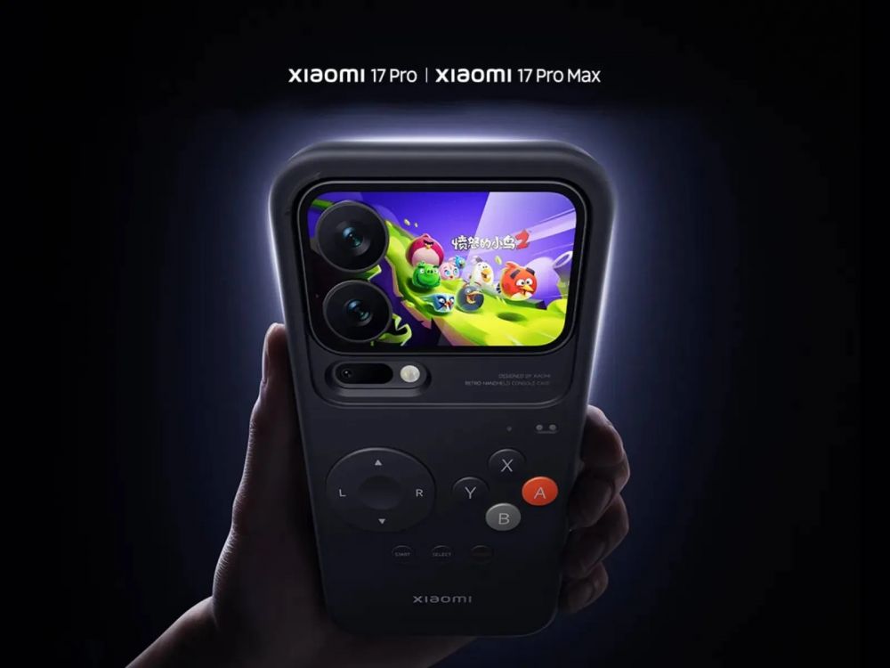 Mengintip aksesoris gaming unik Xiaomi 17 Pro, bisa ubah layar belakang jadi bak konsol game retro