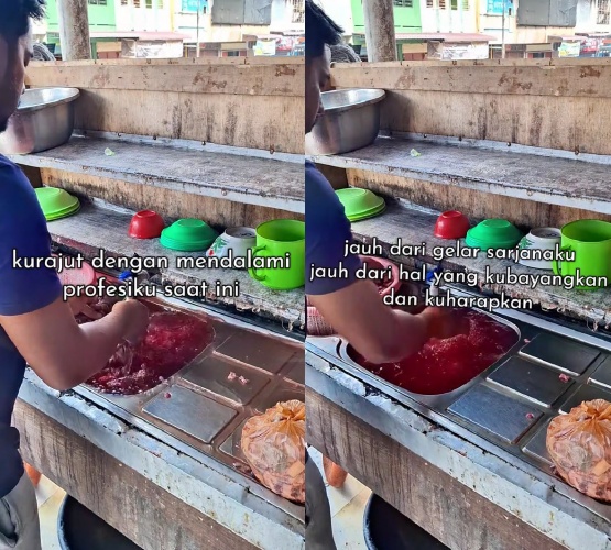 Curhatan lulusan sarjana HI cumlaude pilih jadi pedagang bakso, bersyukur meski kerja tak sesuai gelar