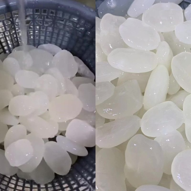 Bukan direndam air beras, ini trik cuci kolang-kaling agar bebas lendir dan bau asam dengan 1 bahan da