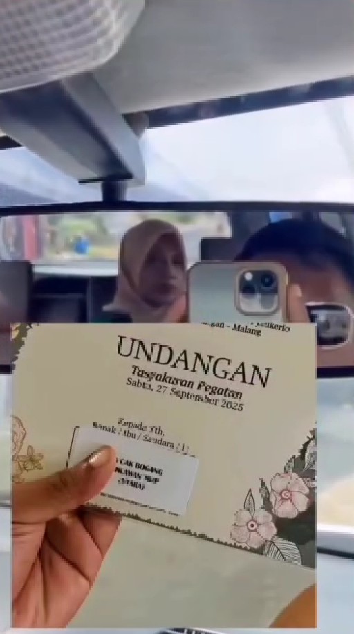 Viral pria dapat undangan tasyakuran pasca cerai, 7 potret acaranya seperti pesta pernikahan