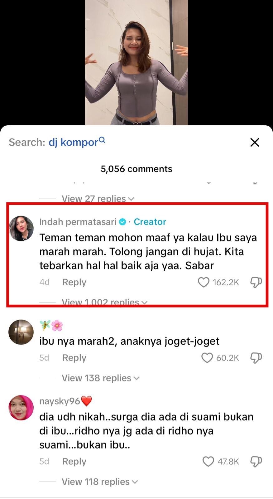 Nursyah dihujat usai sindir Arie Kriting rumah masih nyicil, Indah Permatasari bela sang ibu
