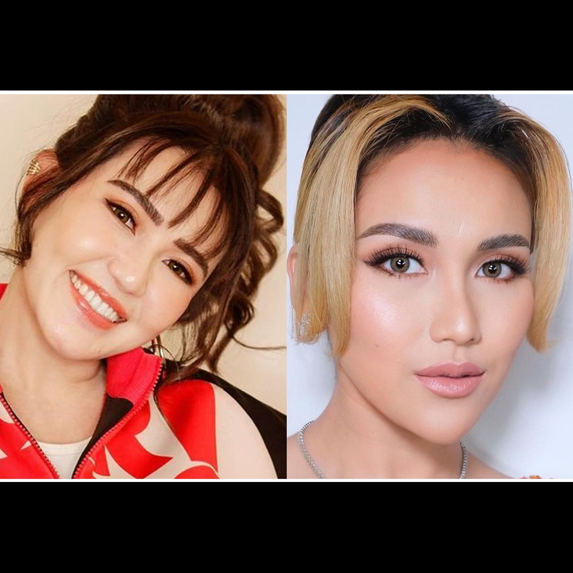 Kompaknya bak anak kembar, begini potret kebersamaan 8 pedangdut cantik bareng adik