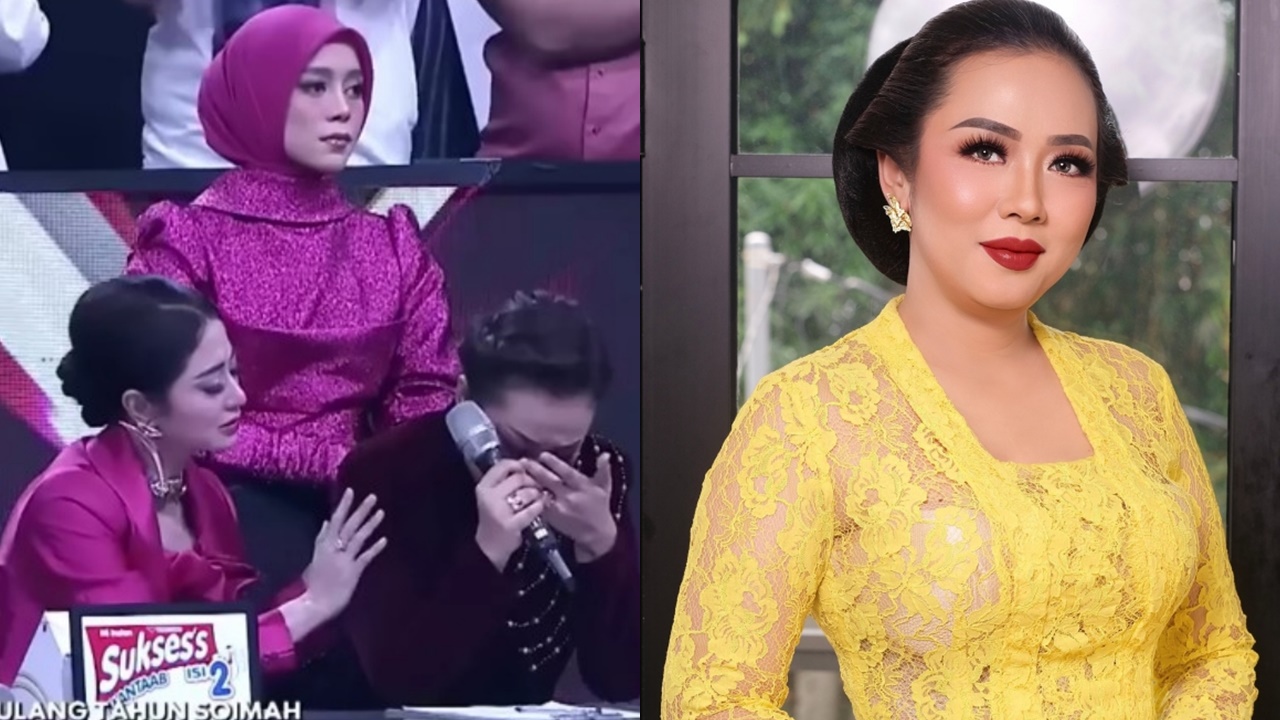 9 Potret kejutan ultah Soimah ke-45 di panggung D'Academy, satu studio banjir air mata gara-gara ini