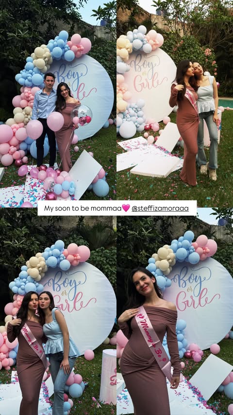 Kehamilannya sempat dirahasiakan, ini 9 potret gender reveal Steffi Zamora dan Nino Fernandez