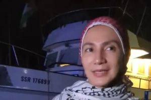 Kisah perjalanan Wanda Hamidah ke Gaza berakhir pahit usai 31 hari berlayar, kapal tak dapat izin