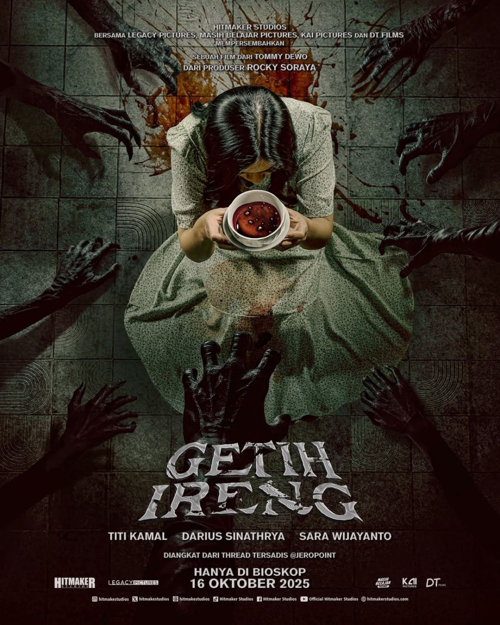 Sinopsis film Getih Ireng, ketika pernikahan manis malah jadi pesta teror paling mengerikan