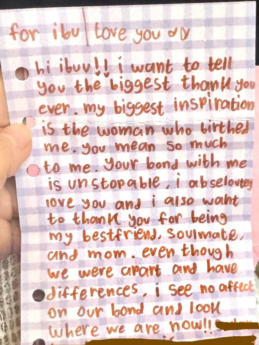 Kini tinggal bareng usai 11 tahun menanti, surat Sienna untuk Marshanda ini bikin haru