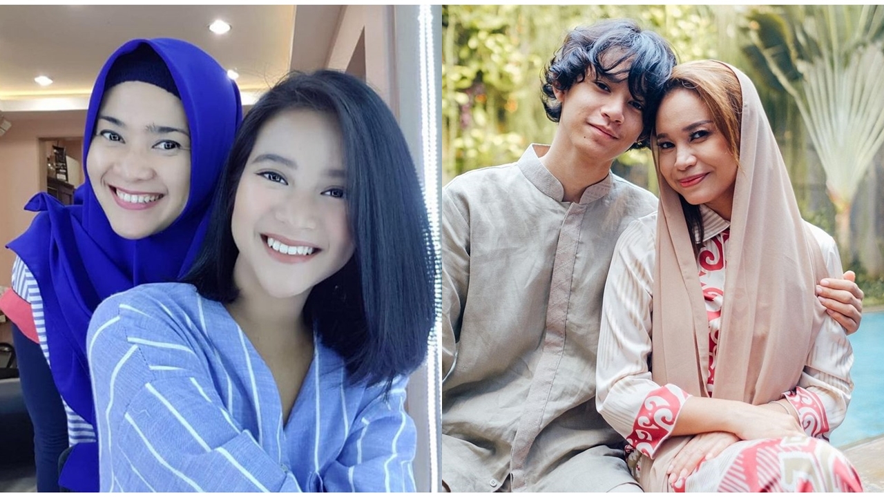Kompaknya manis banget, begini potret kebersamaan 9 penyanyi cantik bareng anak tunggalnya