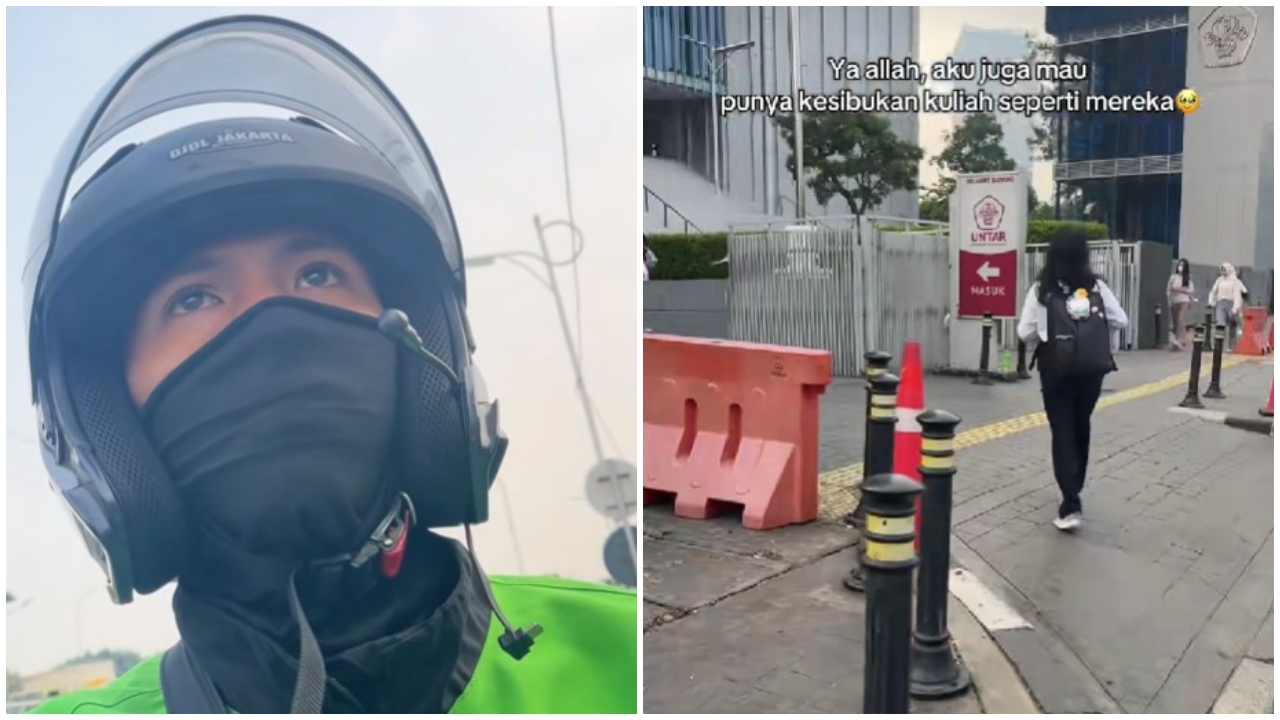 Kisah driver ojek online ini buktikan ucapan bisa jadi doa, curhat ingin kuliah berbuah beasiswa penuh