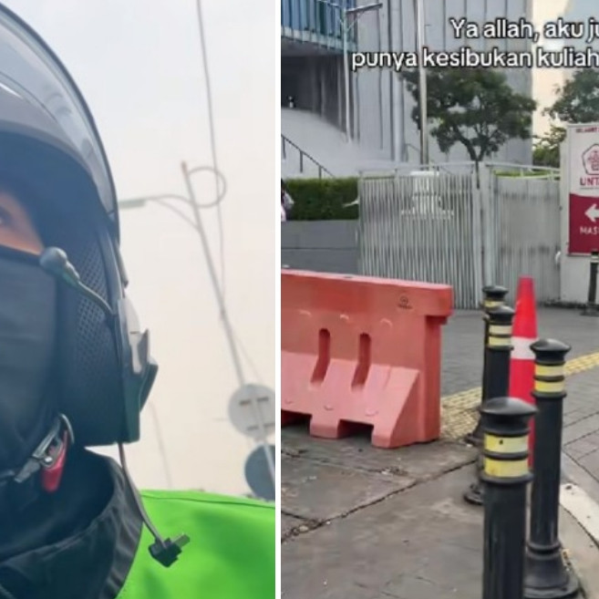 Kisah driver ojek online ini buktikan ucapan bisa jadi doa, curhat ingin kuliah berbuah beasiswa penuh