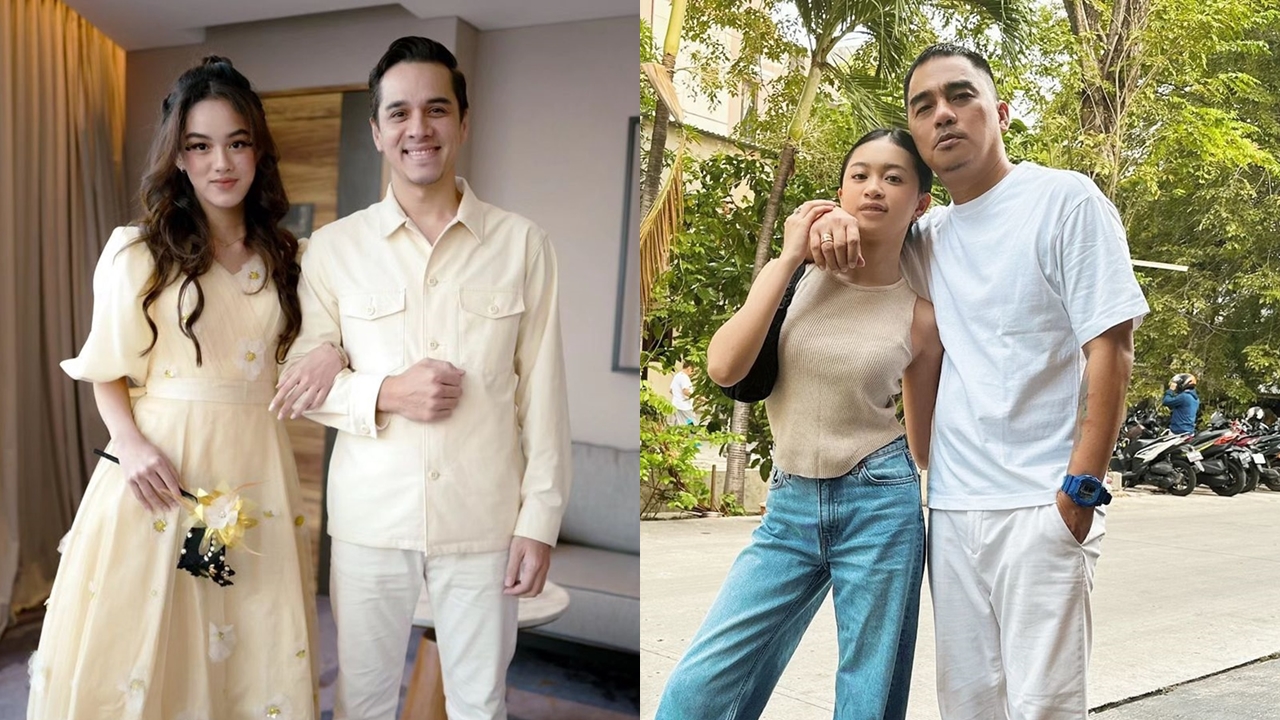 Usia selisih puluhan tahun malah sering dikira pacaran, ini potret 9 seleb ganteng bareng putrinya