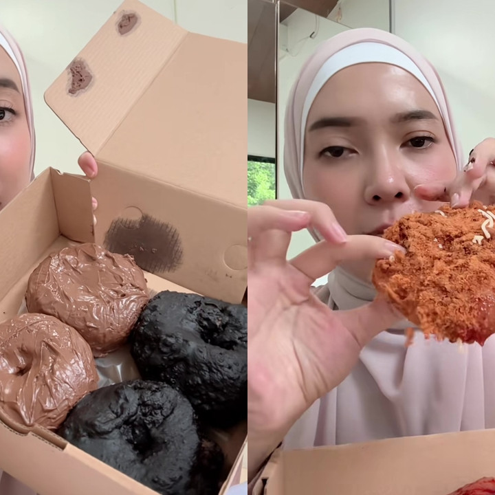 Jajal donat Pinkan Mambo, review Fitri Tropica ini malah sukses bikin warganet ngiler