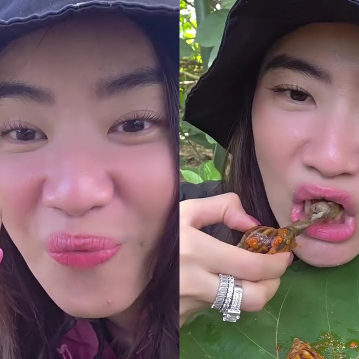 Biasa makan di resto, wanita ini keenakan nikmati siput bumbu lokal, ngeluh pahit karena bagian ini