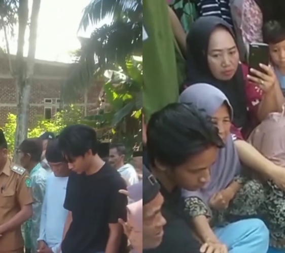 Viral pria di Konawe serahkan istri ke selingkuhan lewat prosesi adat, momennya bikin nyesek