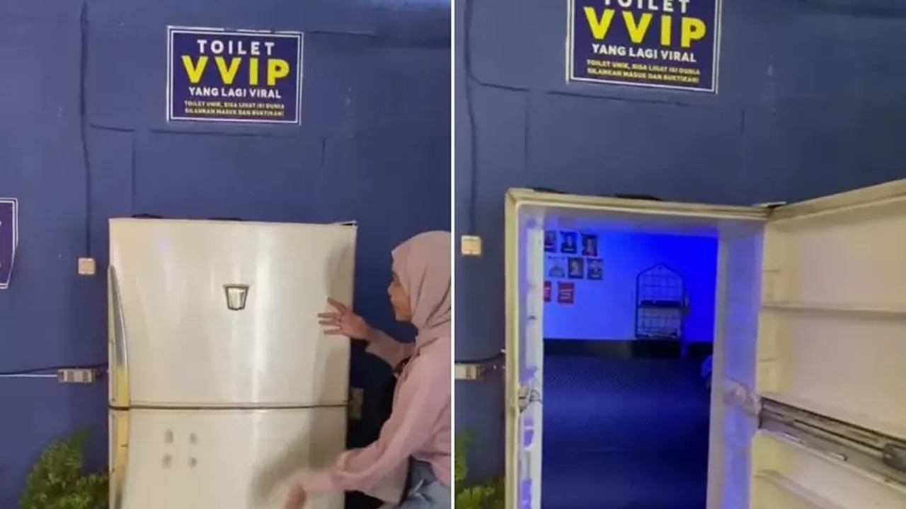 Toilet umum VVIP di rumah makan Kediri ini konsepnya antimainstream, desain interiornya bikin kaget