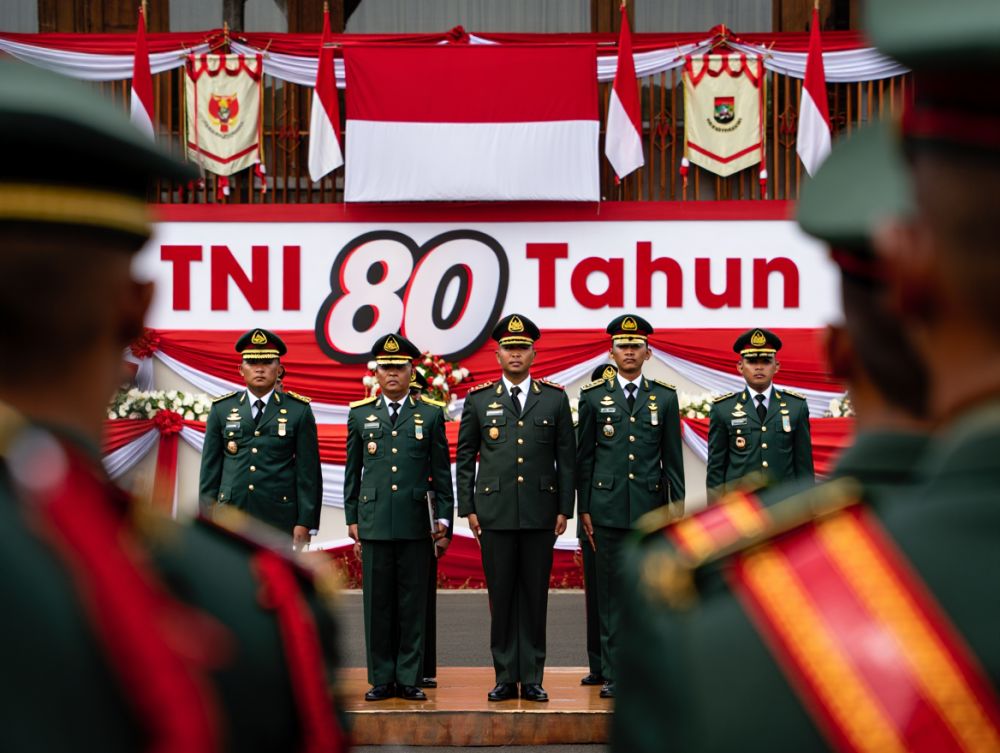 100 Kata-kata ucapan HUT ke-80 TNI 2025, singkat, bermakna, dan penuh semangat