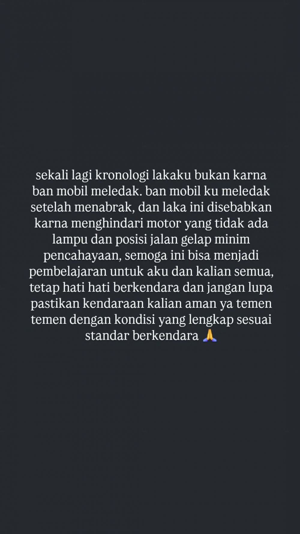 4 Pernyataan Cantika Davinca usai alami kecelakaan di Magetan yang menewaskan 2 orang