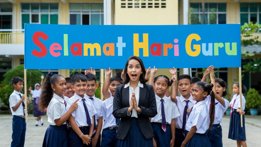 100 Kata-kata ucapan Hari Guru Sedunia 2025, menyentuh hati dan penuh makna