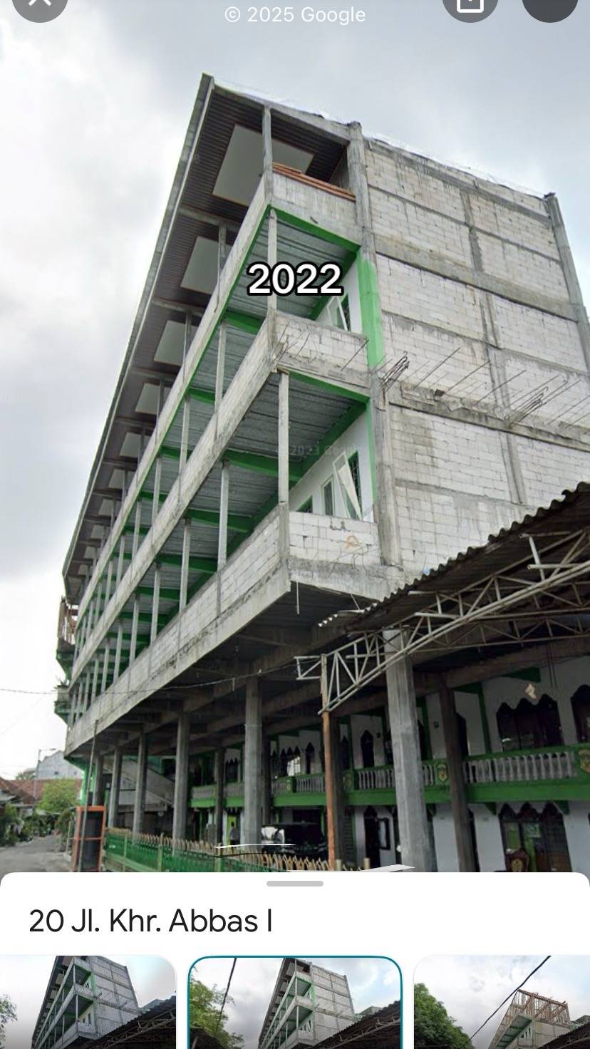 Viral 9 potret perubahan Ponpes Al Khoziny dari tahun 2015-2024, tiang penyangga bikin salfok