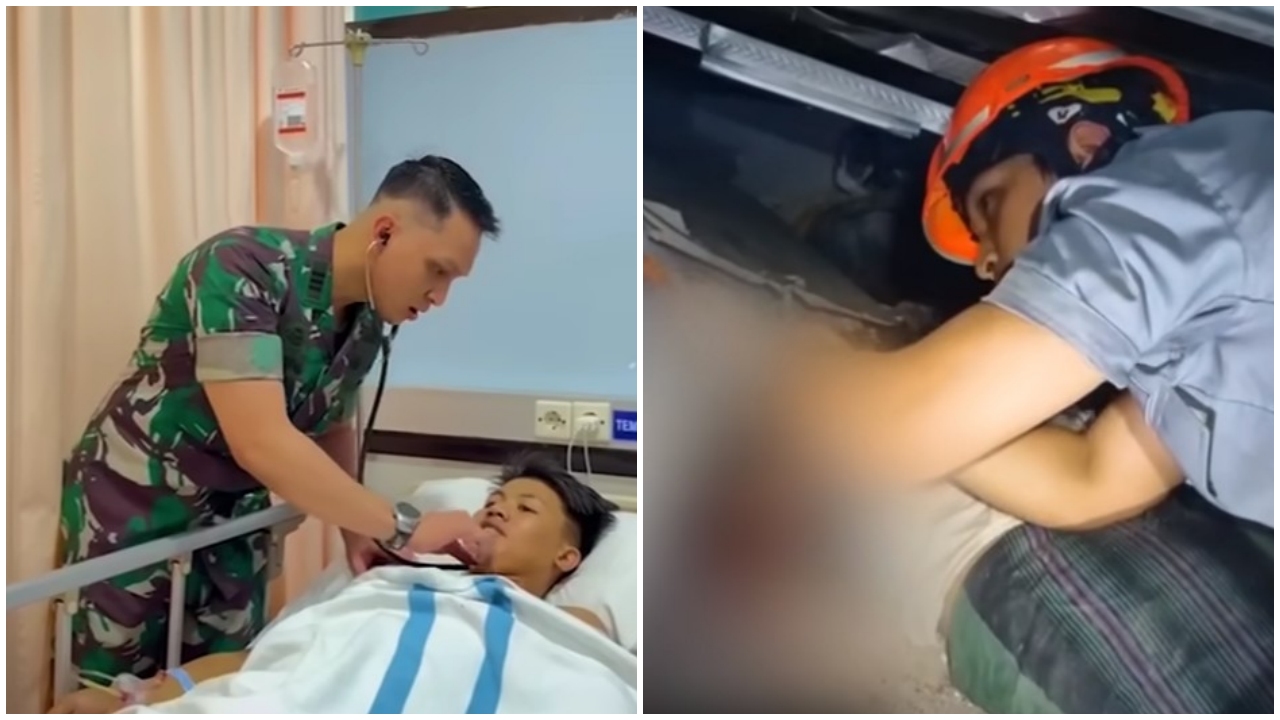 Sosok Dokter Aaron Simatupang, rela bertaruh nyawa saat amputasi korban di bawah reruntuhan ponpes