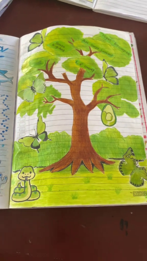 10 Potret catatan sekolah siswa ini bikin belajar ngerjain tugas anti boring, estetik dan rapi pol