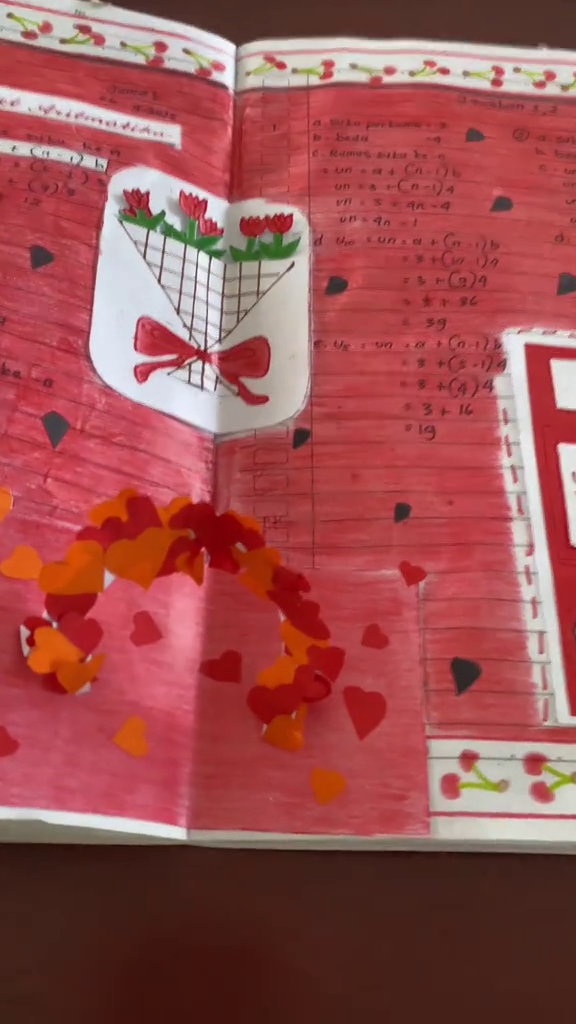 10 Potret catatan sekolah siswa ini bikin belajar ngerjain tugas anti boring, estetik dan rapi pol