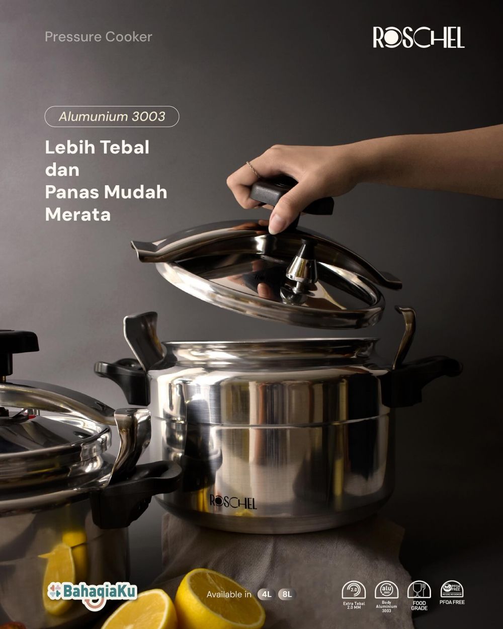 7 Rekomendasi panci presto terbaik untuk masak lebih cepat dengan harga di bawah Rp500.000