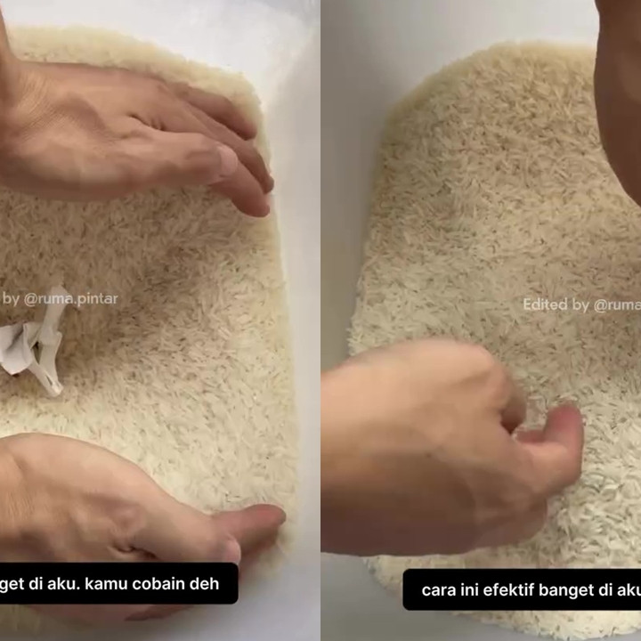 Tak perlu pakai cuka, ini trik ampuh supaya beras bebas kutu dan semut bermodal rempah-rempah dapur