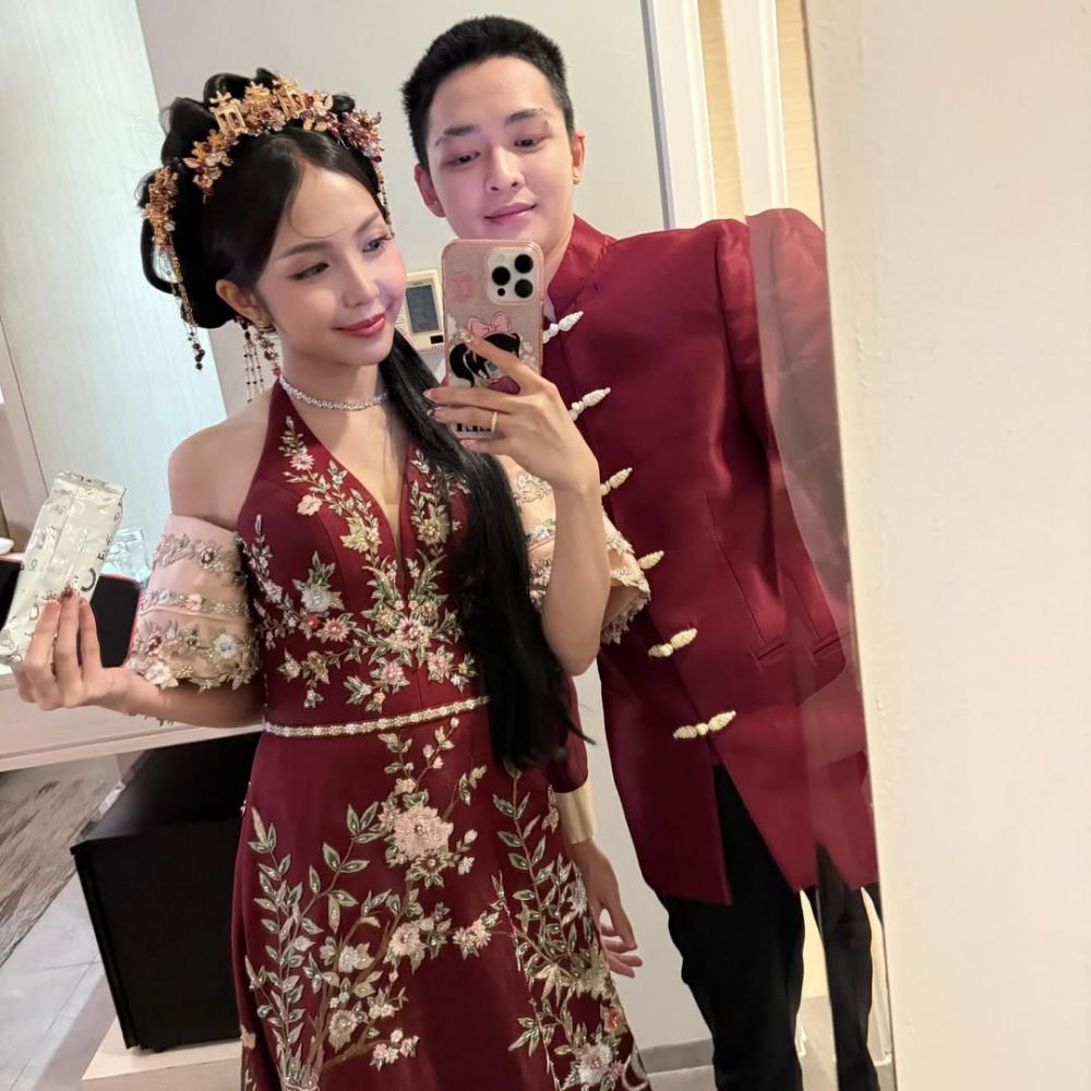 9 Potret pernikahan Meyden dan pacar mualafnya, sudah akad Agustus baru dipublish sekarang