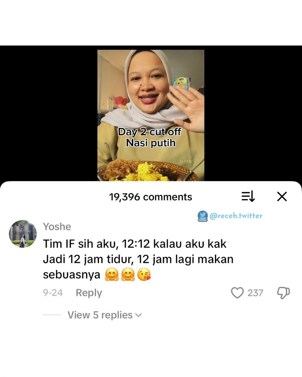 Jangan ambil serius, 17 komentar lucu warganet soal diet ini endingnya ngaco semua