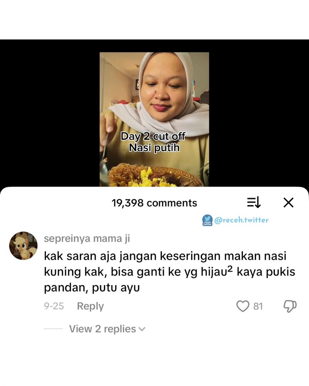Jangan ambil serius, 17 komentar lucu warganet soal diet ini endingnya ngaco semua